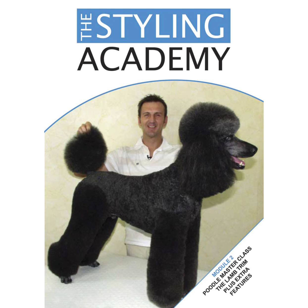 The Styling Academy The Poodle Lamb Trim Redcape