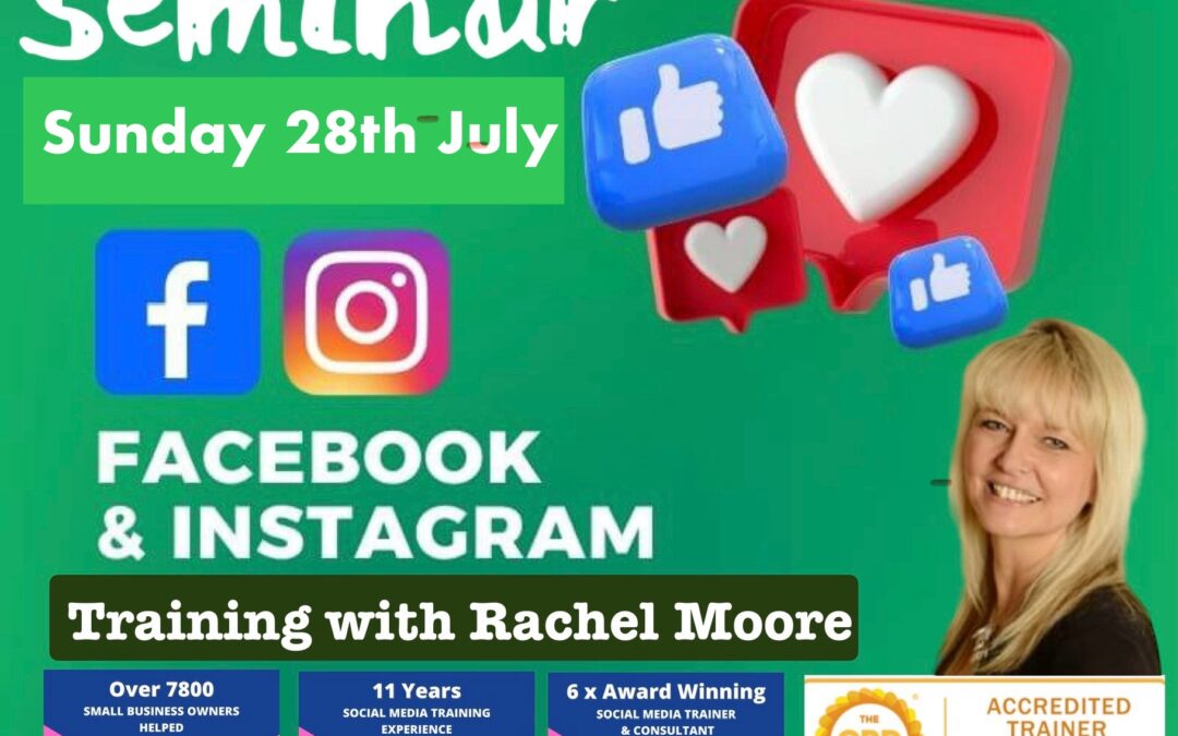 Social Media Seminar – Sunday 28th July 10am-4pm